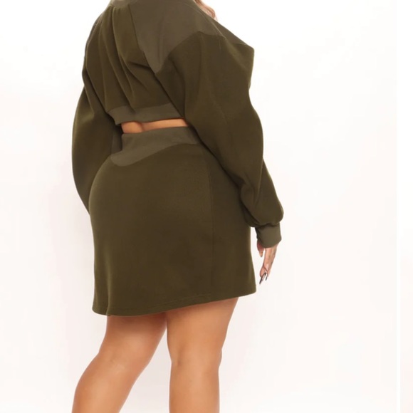 COPY - Fashion Nova green mini dress size large - Picture 9 of 10